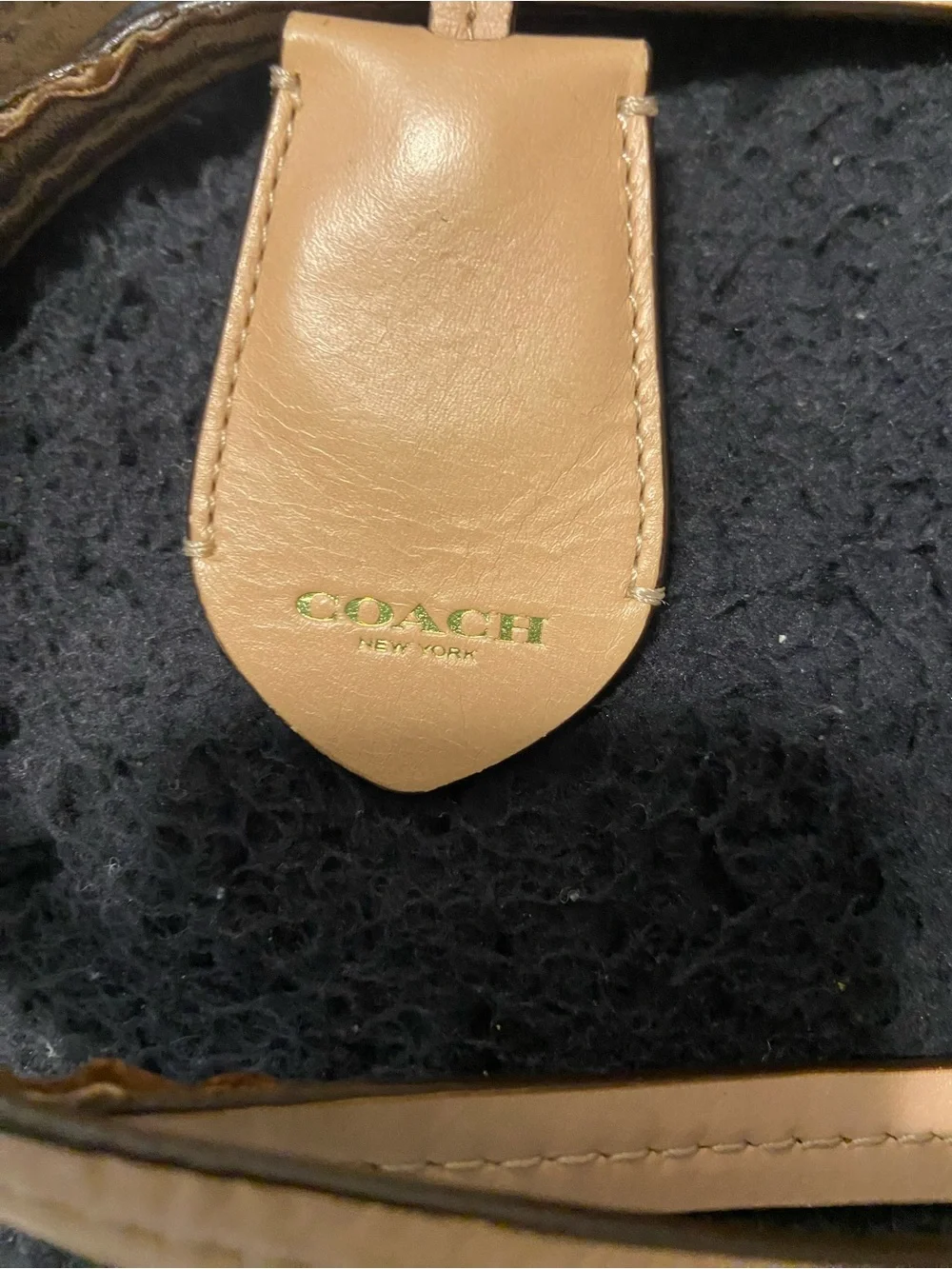 Coach Signature Peyton Cora Domed Satchel